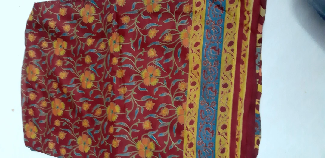 Silk printed sarees  uploaded by Sona silk sarees on 9/25/2022