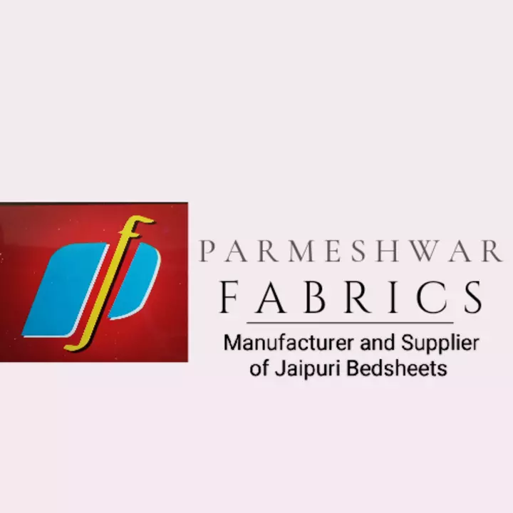 Visiting card store images of Parmeshwar Fabrics 