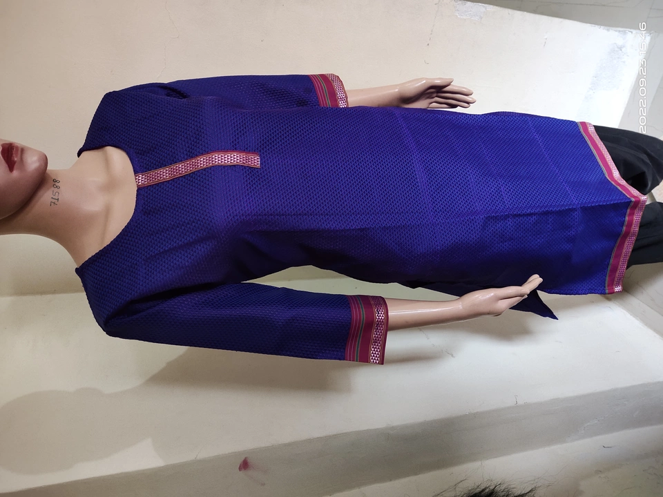 Khan kurti uploaded by Rudra textile on 9/25/2022