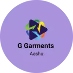 Business logo of G garments