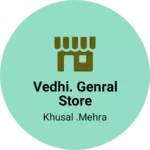 Business logo of Vedhi. Genral store