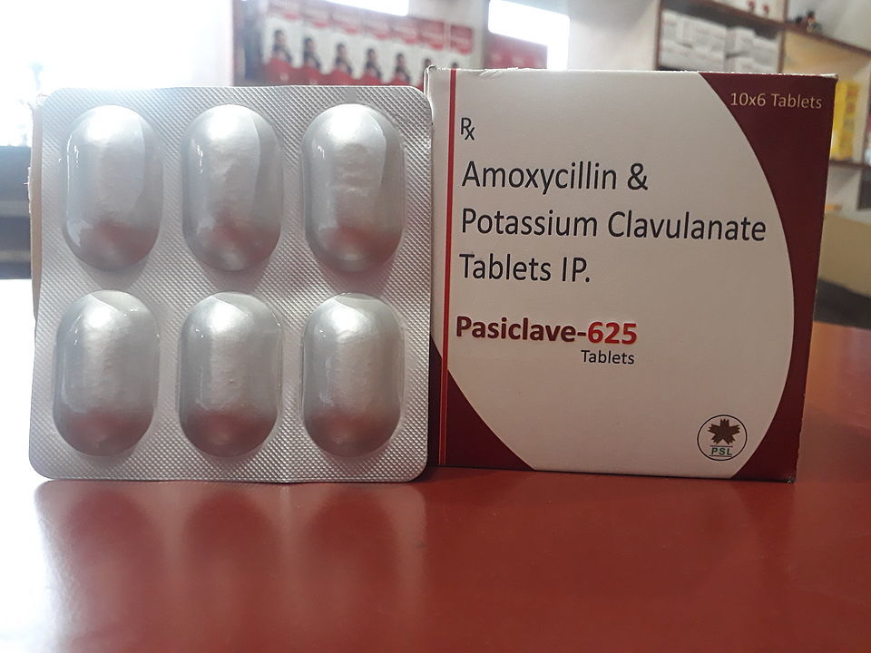 Pasiclave 625 tab uploaded by Pasel pharmaceuticals on 12/27/2020