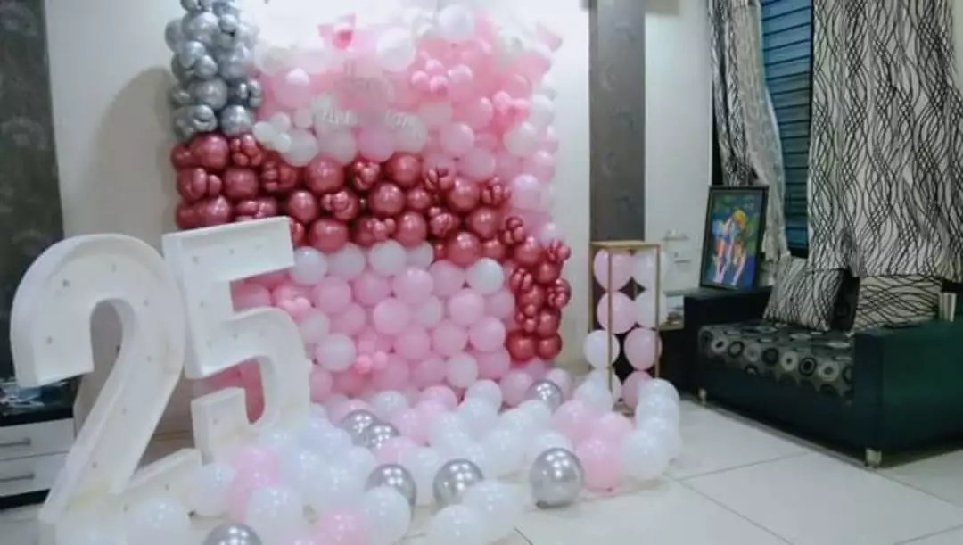 Balloon balloon decoration home decoration uploaded by Balloon decoration Indore on 9/25/2022