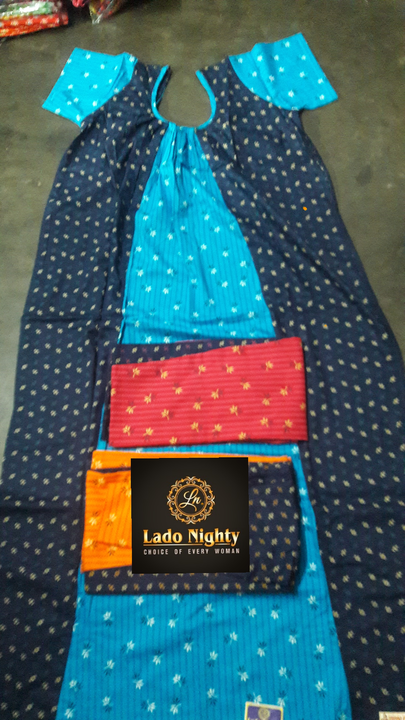 Mix match nighty uploaded by Lado nighty .choice of every woman on 9/25/2022