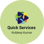 Business logo of Quick Services