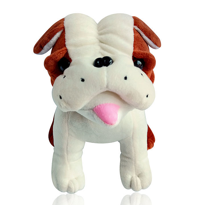 Soft push fabric bull dog in 24 CM height uploaded by Multi soft fabric India on 12/27/2020