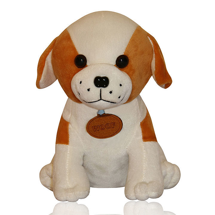 Soft push fabric wof Dog toy in 24 CM height uploaded by business on 12/27/2020