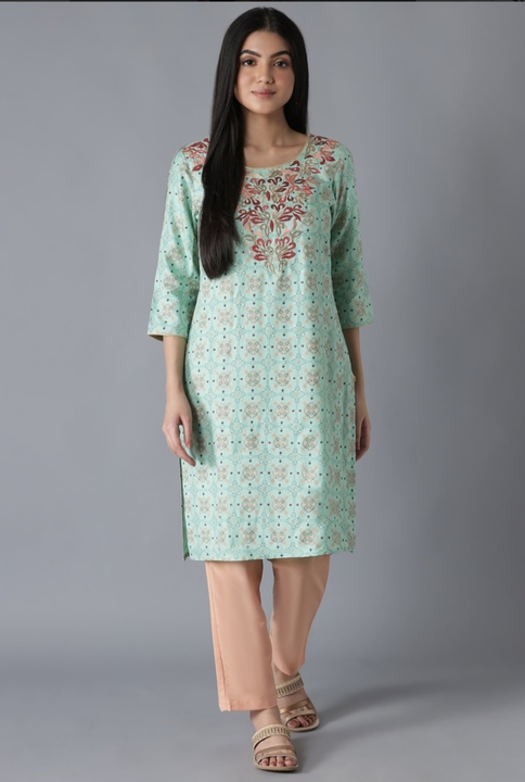 Avirra Kurti with bottom  uploaded by business on 9/26/2022