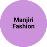 Business logo of Manjiri Fashion