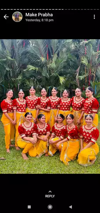 Group dance uploaded by Maya fashion folk .western clasical yakshagana on 9/26/2022