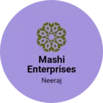 Business logo of MASHI ENTERPRISES