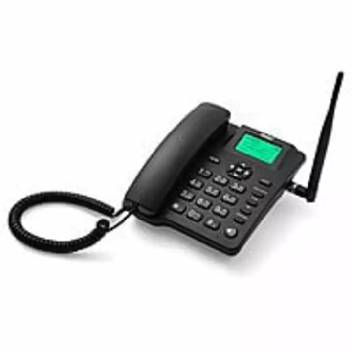 Hola! F100 Fixed landline Phone Wireless with LED Display, Dual Sim GSM, Phone Memory 1000 Numbers,  uploaded by Techcommerce.in on 9/26/2022