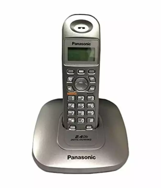 Panasonic KX-TG3611 Cordless Landline Phone (Silver) uploaded by Techcommerce.in on 9/26/2022