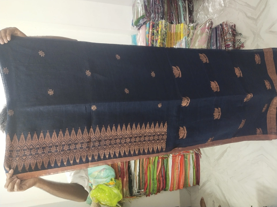 Lilen saree uploaded by business on 9/26/2022
