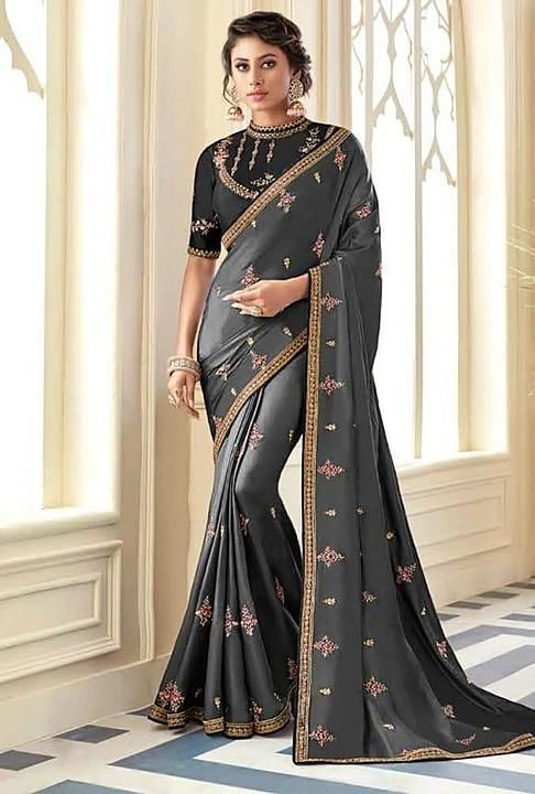 Post image Hello friends

Hot vichitra silk Embroidery work saree with both side work blouse piece

This new year bless your style with us