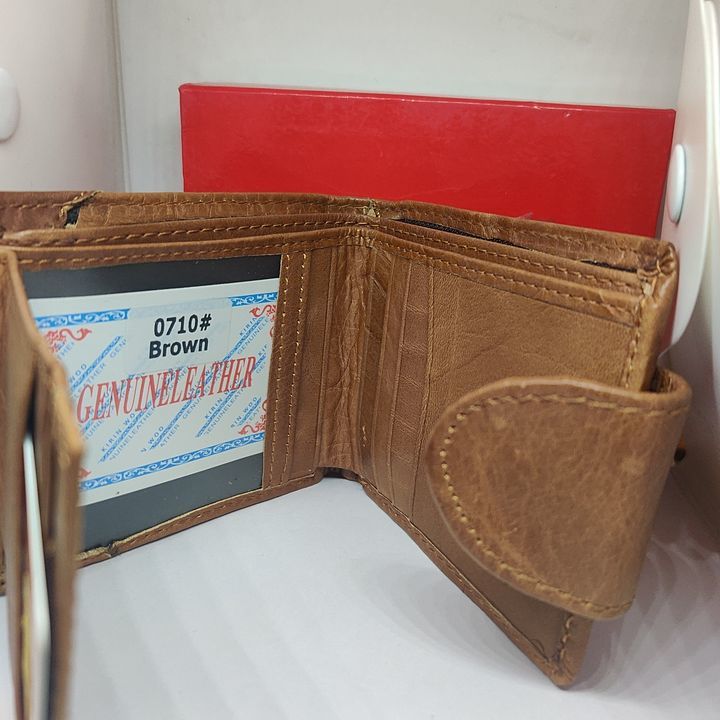 Material

Leather

Colour

Brown

Style

Two Fold Wallet

Lining description

Leather

Brand

Wallet uploaded by XENITH D UTH WORLD on 12/28/2020