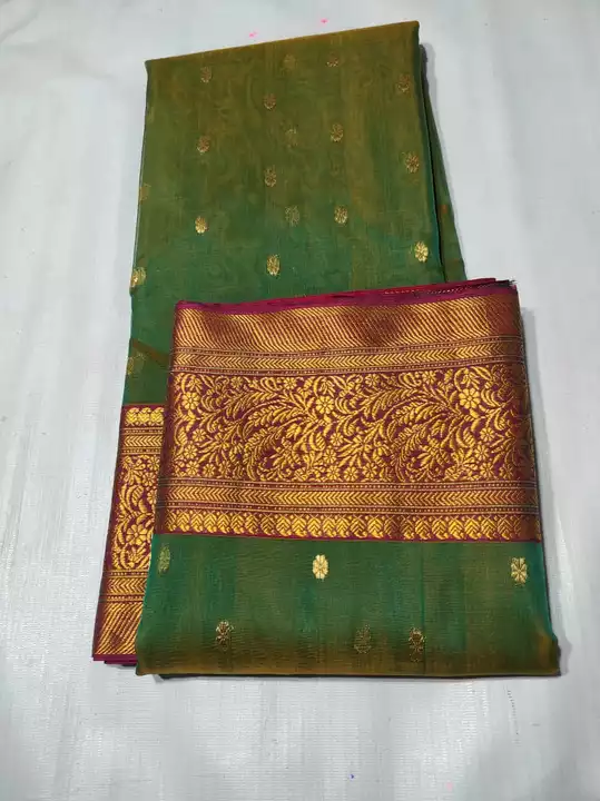 Post image Katan silk handloom saree