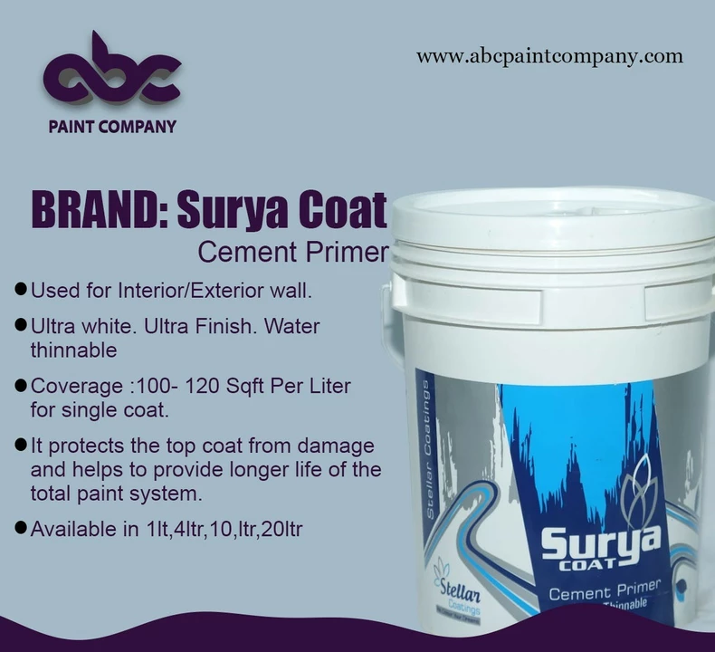 Surya wall primer  uploaded by business on 9/27/2022