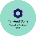 Business logo of Tc -and sons