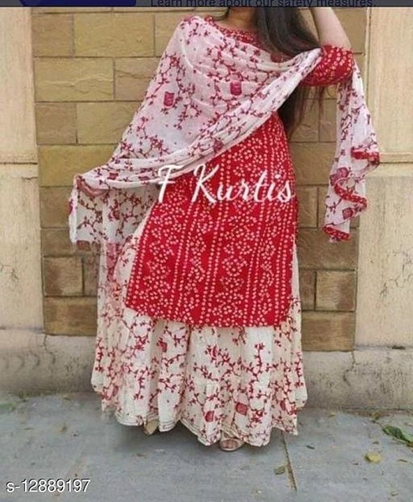 Catalog Name:*Jivika Refined Women Kurta Sets*
Kurta Fabric: Rayon
Bottomwear Fabric: Rayon
Fabric:  uploaded by Best saree nd kurti collection on 12/28/2020