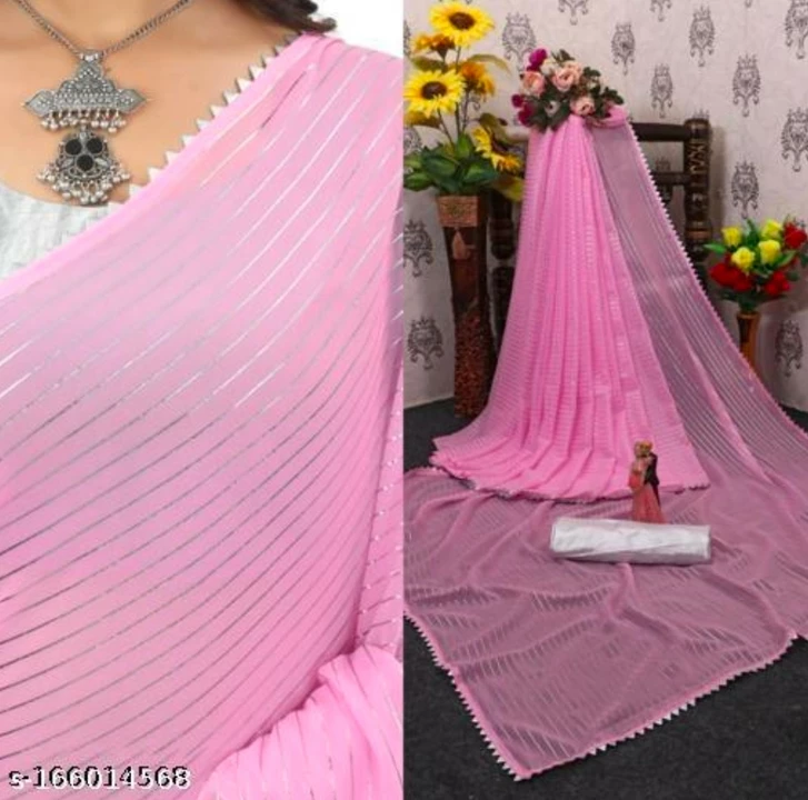 60 gm silvar foil saree uploaded by shree Hari enterprises on 9/27/2022
