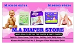 Business logo of M A diaper shop