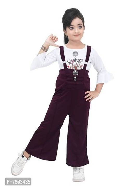 Girls Stylish Partywear Dungree  uploaded by business on 9/27/2022