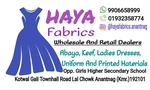 Business logo of Haya Fabrics