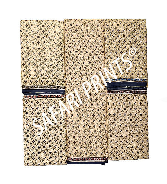 Sanganeri Printed Cotton fabric for women kurti uploaded by Safari Prints on 12/29/2020