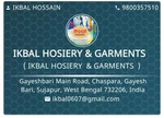 Business logo of Ikbal hosiery and garments