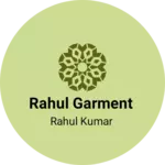 Business logo of Rahul garment