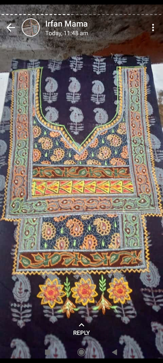Hand bilok print fabric Cotten camric uploaded by business on 9/27/2022