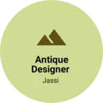 Business logo of Antique designer