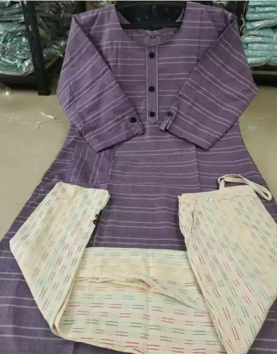 Khadi cotton kurti set  uploaded by Nishedhya Fashion on 9/27/2022