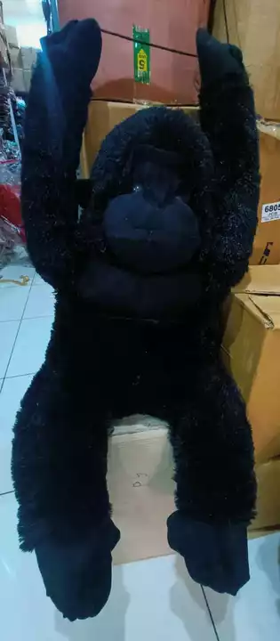 Gorilla soft toy 38 inch size 670₹/ par pcs uploaded by Home&kitchan and toys house on 9/27/2022