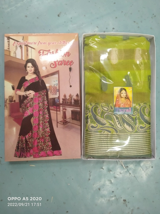 Post image Alina textile Saree Mumbai Maharashtra manufacture rate mein mix saree milegi 8898654051