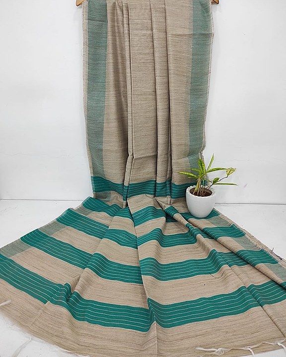 PURE BASWADA SILK SAREE uploaded by business on 12/29/2020