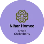 Business logo of Nihar Homeo