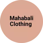 Business logo of Mahabali clothing