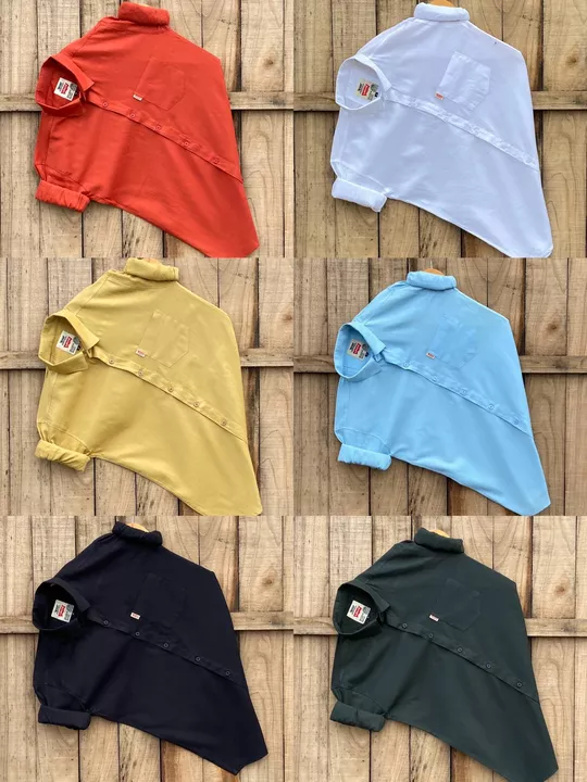 _PREMIUM QUALITY PLAIN SHIRTS_❤️

💠 *BRAND :-LEVIS* 💠

👔 *LATEST TRENDY ARTICLE* 👔

🥰 *ATTRACTI uploaded by Lookielooks on 9/28/2022