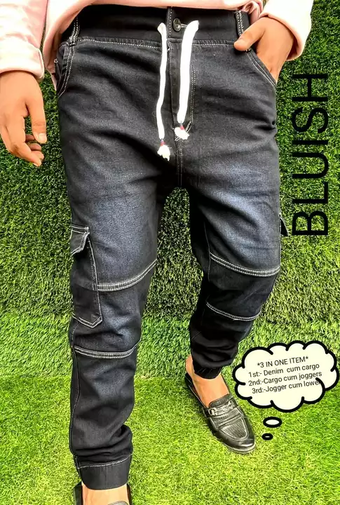 *OWN BrAnD*
_OOMS BRAND_

*PRODUCT:- UNIQUE ARTICLE * 
*3 IN ONE ITEM*
1ST:- DENIM CUM CARGO
2ND:-  uploaded by Lookielooks on 9/28/2022