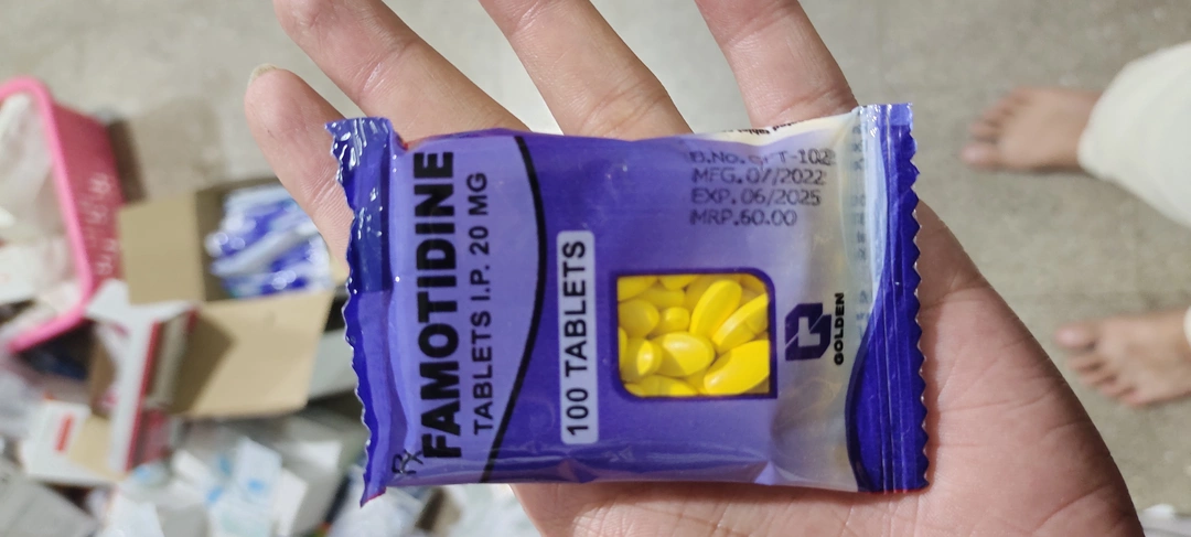Famotidine Tablets I.P. 20MG Wholesale  uploaded by Shree Kapaleshwar Pharmaceutical Distributors  on 9/28/2022