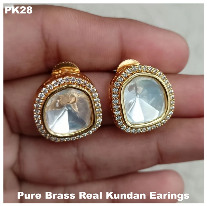 Premium Quality Kundan Jewelry High Gold Plating Latest Design with Awesome Finishing a uploaded by business on 9/28/2022