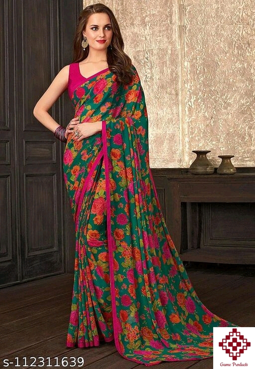 Printed Saree uploaded by business on 9/28/2022