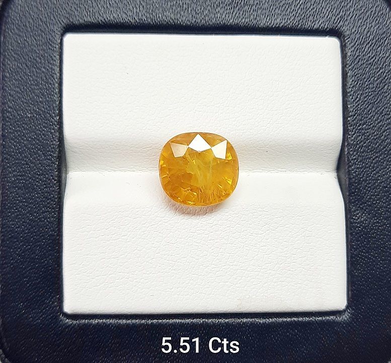 Yellow sapphire uploaded by business on 12/30/2020