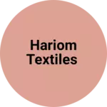 Business logo of Hariom textiles