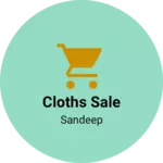 Business logo of Cloths sale
