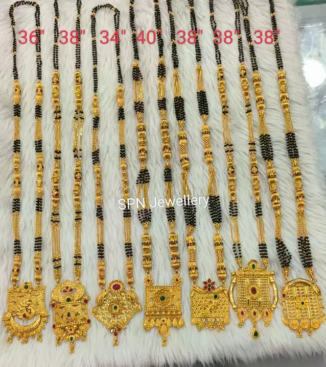 *1gram gold gheru mangalsutra*
 uploaded by Krishna fashion on 9/28/2022