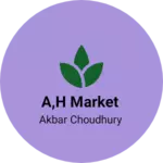 Business logo of A,H market