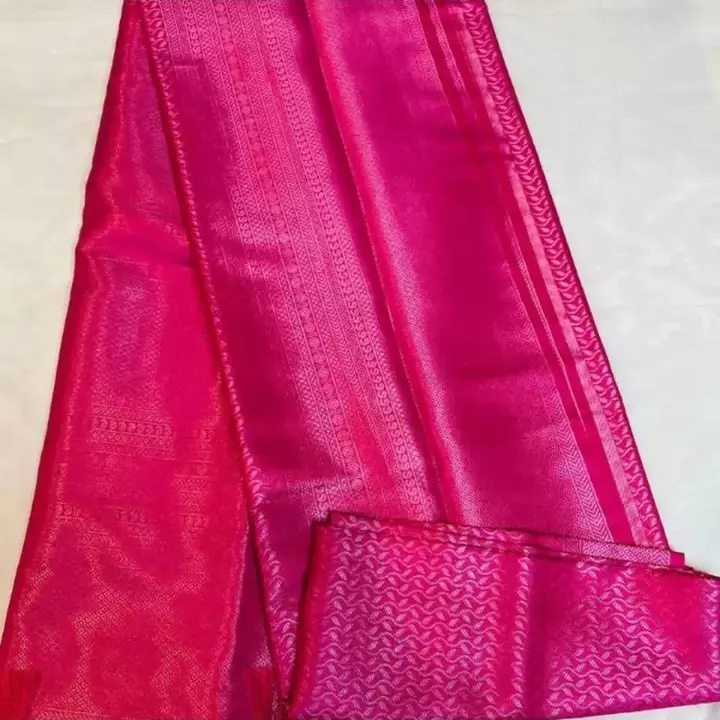 Saree semi Kanchipuram Brocade  uploaded by Deen Fabrics on 9/29/2022